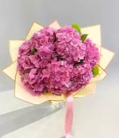 Букет Гортензия, красивый букет цветов, шикарный, цветы премиум