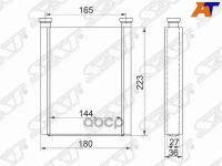 Радиатор Отопителя Салона Toyota Corolla/Spacio #Ze120 00-06/Avensis #T250 03-08/Will Vs #Ze12# 01-0 Sat арт. ST-TY28-395-0