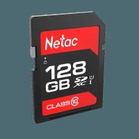 Карта памяти Netac P600 SDHC 128GB U1/C10 up to 80MB/s, retail pack