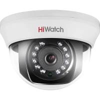 HiWatch 5Мп внутренняя купольная HD-TVI камера с ИК-подсветкой до 20м, 1/2.5
