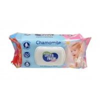 Влажные салфетки для детей и мам ULTRA FRESH Baby, с клапаном, 120 шт