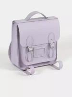 Рюкзак кожаный женский The Cambridge Satchel Co. The Small Portrait Backpack (Lavender)