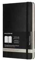 Еженедельник Moleskine Pro Vertical Large, цвет черный