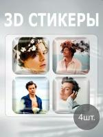 3D наклейка на телефон, Набор объемных наклеек - Гарри Стайлс One Direction