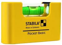 STABILA Уровень тип Pocket Basic (1гориз., точн. 1мм/м) (арт. 17773)