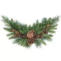 National Tree Company Сваг Еловый с шишками 90 см, ПВХ 31PC3CR