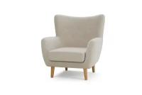 Кресло для отдыха SCANDICA Мей High, 90х97х88 см, цвет белый