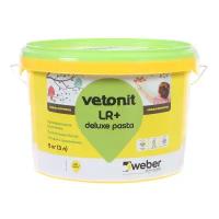 Шпаклёвка полимерная суперфинишная Vetonit LR+ Deluxe pasta 5 кг