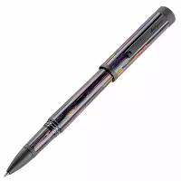 Ручка-роллер Montegrappa Zero Zodiac Aquarius (Водолей) Ultra Black IP Steel. Артикул ZERO-AQ-UL-RB