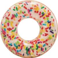 Круг надувной INTEX Sprinkle Donut Tube (Пончик с посыпкой), от 9 лет, 25см