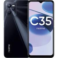 Смартфон Realme C35 128 ГБ чёрный