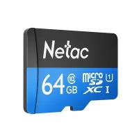 Netac Micro SecureDigital 64GB microSDXC Class10 NT02P500STN-064G-S P500 w o adapter