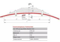 Лист №2 Рессора задняя для прицепа МАЗ 8561 11 листов
