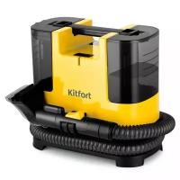Kitfort Пылесос Kitfort КТ-5162-3, моющий, 400 Вт, 1.3/0.5 л, чёрно-жёлтый