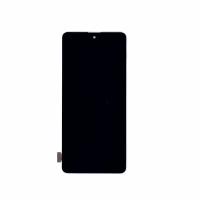 Дисплей с тачскрином для Samsung Galaxy A71 (A715F) (черный) (AA) AMOLED