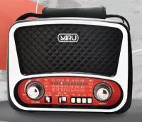 Радиоприемник MIRU SR-1019 AM, FM, SW, черный/красный