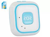 ТрекФон-синий TP-28 (B99764EP) - детский смарт GPS трекер с тревожной кнопкой. Местоположение объекта в режиме реального времени