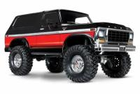 Машины на радиоуправлении TRAXXAS Ford Bronco 4WD Electric Truck Red