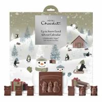 Шоколадный адвет календарь для веганов Hotel Chocolat