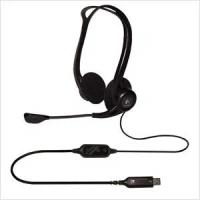 Компьютерная гарнитура Logitech USB Headset 960, Black (981-000100)