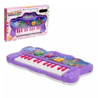 Игрушка музыкальная «Пианино: Волшебство», 24 клавиши, световые и звуковые эффекты
