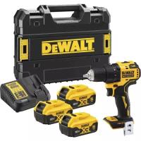 Дрель-шуруповерт аккумуляторная DEWALT DCD708P3T