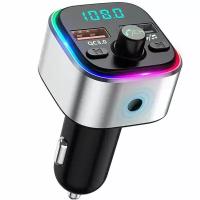 Модулятор МР3-FM /USB 2.0/USB Quick Charge/microSD/подсветка/Hands Free