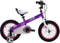 Детский велосипед Royal Baby Honey Steel 14, год 2022, цвет Фиолетовый