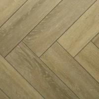 Плитка ПВХ елочкой Aquafloor (Аквафлор) Parquet+ AF6020PQ 720 x 120 x 7 мм (замковая, 43 класс (0,5 мм), с подложкой, окрашенная фаска 4v, защитное покрытие CPL, тиснение в регистр)