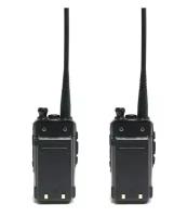 Радиостанция Baofeng UV-5R (8W) 2 уровня (2 шт.), Черный