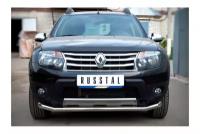 4x4 Защита переднего бампера d63L Duster Renault 2011-2014