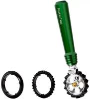 Фигурный нож для теста, лапши, пасты Marcato Design Pastawheel Verde, зеленый