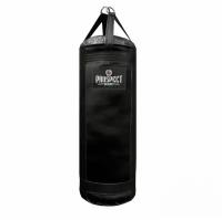 Вертикальный боксёрский мешок Prospect Boxing из натуральной кожи 200/55 см, 140 кг / Боксерская груша