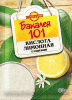 Упаковка 18 штук Лимонная кислота Русский продукт пак 80г