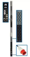 Распределитель питания Tripplite PDU3XEVN6G20 11.5kW 3Ph Monitored PDU LX Platform 42xC13 6xC19 IEC 309 16/20A Red 0U TAA