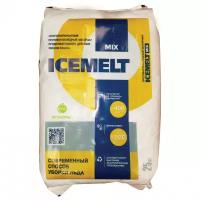 Реагент антигололедный 25 кг ICEMELT Mix до -20С хлористый натрий мешок 602042 (1)