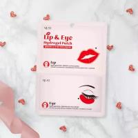 MIJIN Маска-патч MJ CARE LIP & EYE HYDROGEL PATCH