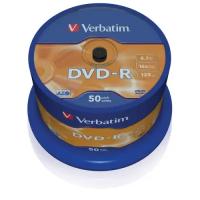 Диск VERBATIM DVD-R 4,7 GB 16x CB/50