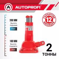 Домкрат бутылочный Autoprofi DVB-20-Mi 2 т 180-390 мм