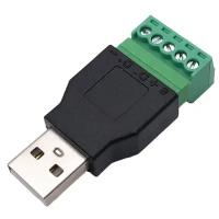 Разъем USB 2.0 USB-ANYTYPE(п) USB2.0 (клеммник)