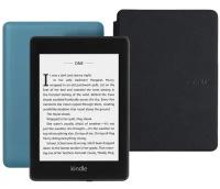 Электронная книга Amazon Kindle PaperWhite 2018 8Gb Twilight Blue Ad-Supported с обложкой ReaderONE