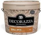 Декоративная Краска Матовая Decorazza Wall Arte 1.2кг с Эффектом Гладкого Художественного Бетона, Имитации Панно