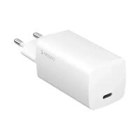 Deppa Зарядное устройство сетевое Deppa 11433, USB-C 65w, белое (GaN)