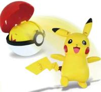 Игрушка покебол с Пикачу - pokemon Pikachu
