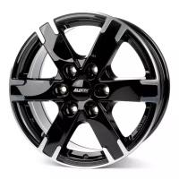 Alutec Titan 17X7.5J 6X114.3 ET39 DIA66.1 Diamond Black Frontpolished