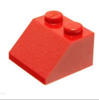 Деталь LEGO 303921 Кровельный кирпичик 2X2/45° (красный) 50 шт