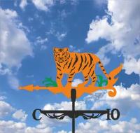 Флюгер цветной Тигр
