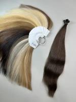 Волосы на капсулах калужско-славянские 45 см оттенок 10 (83 капсулы)