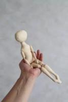 Маргарита, рост 29 см. Заготовка интерьерной куклы из текстиля для хобби, рукоделия, творчества