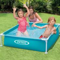 INTEX Детский каркасный бассейн Intex Mini Frame 122*30 см, клапан 57173